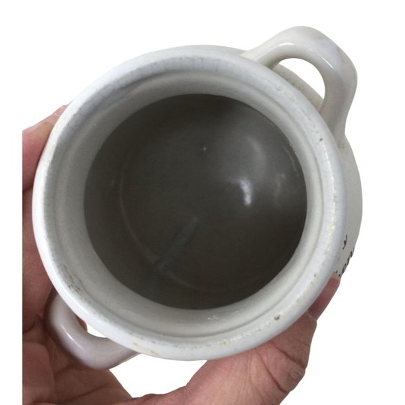 Vintage Ceramic Country Style Kitchen Utensil Holder says "Connie's Kitchen" - Picture 7 of 13